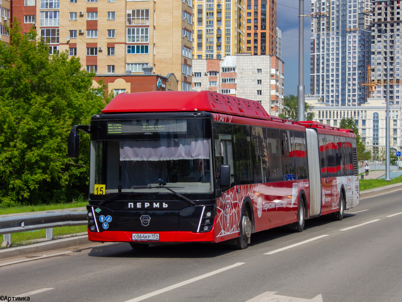 ЛиАЗ-6213.67 (CNG) № С 064 КР 159
