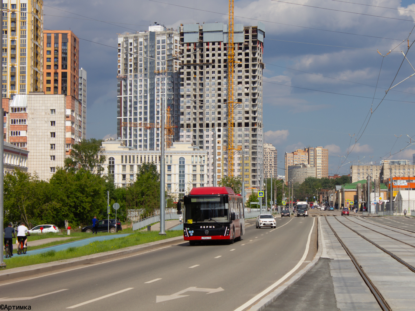 ЛиАЗ-5292.67 (CNG) № С 784 ВТ 159