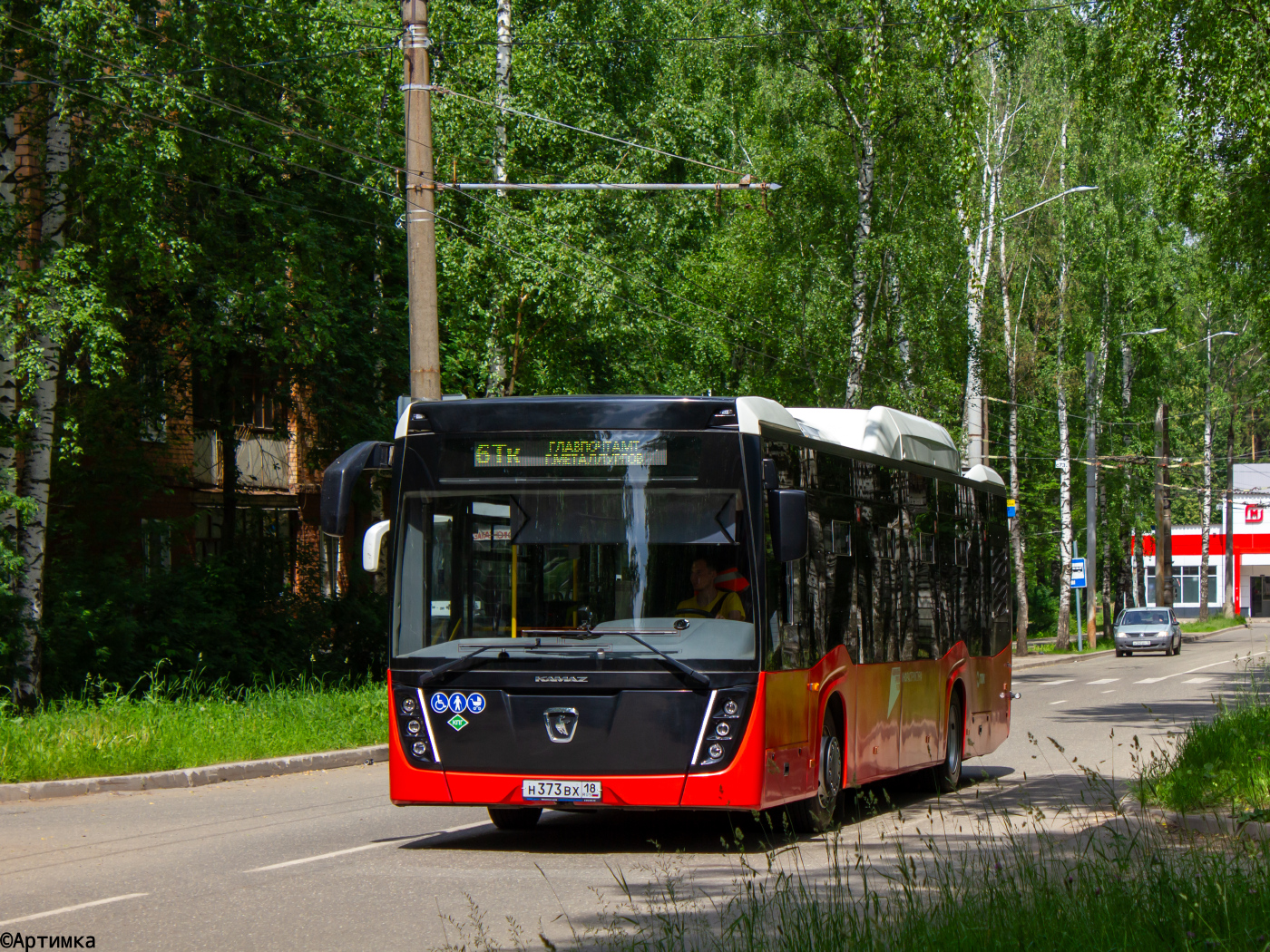 НефАЗ-5299-40-57 (CNG) № Н 373 ВХ 18