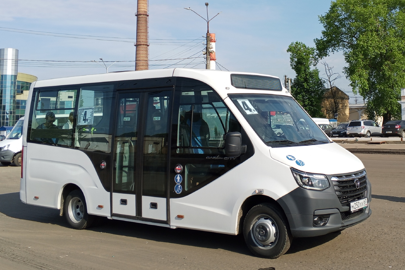 ГАЗ-A68R52 "City" № М 250 ХУ 67