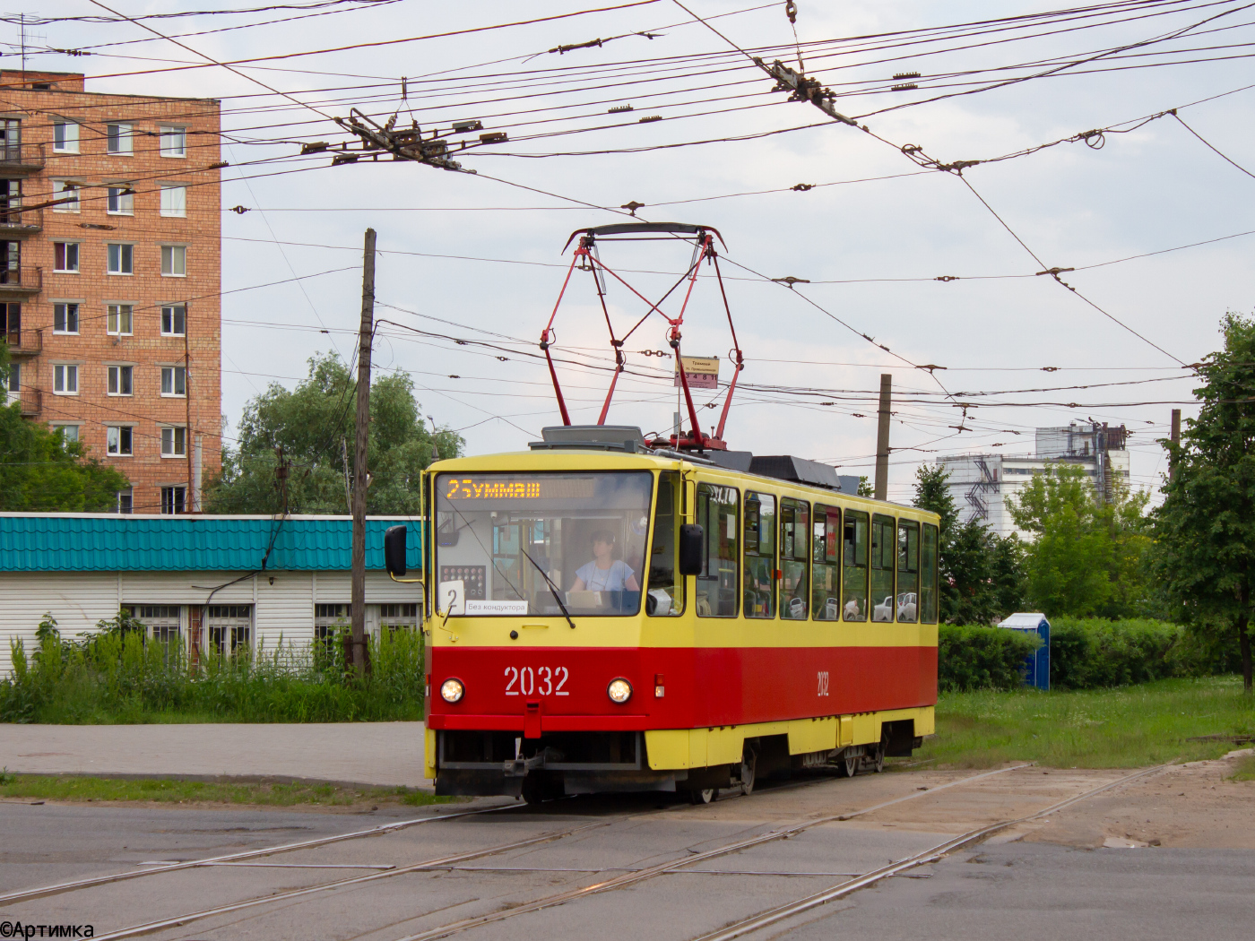 Tatra T6B5SU № 2032