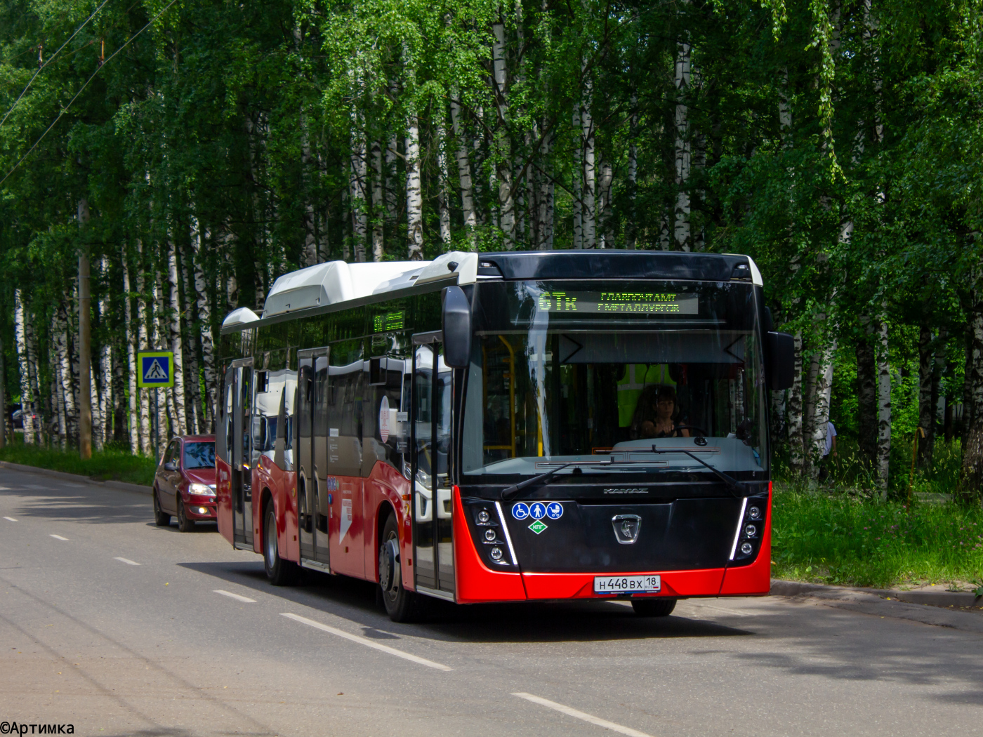 НефАЗ-5299-40-57 (CNG) № Н 448 ВХ 18