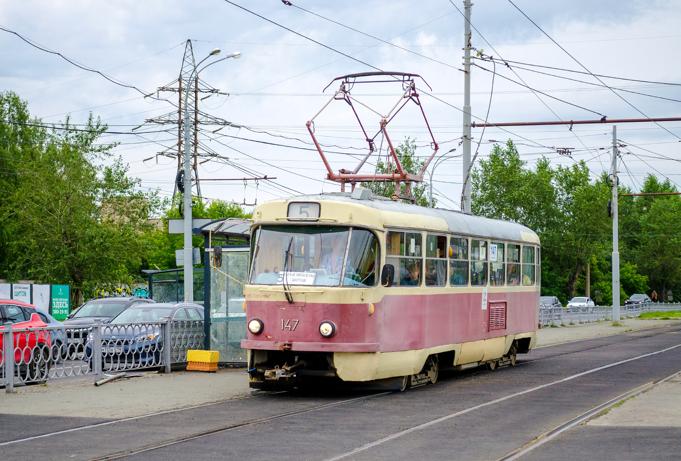 Tatra T3SU № 147