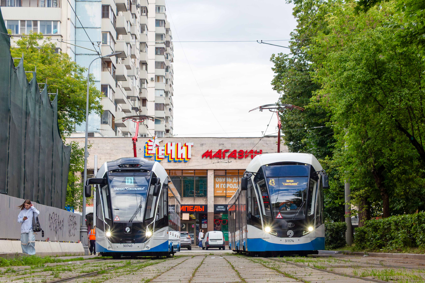 71-911ЕМ «Львенок» №30740; 71-931М «Витязь-М» №31174