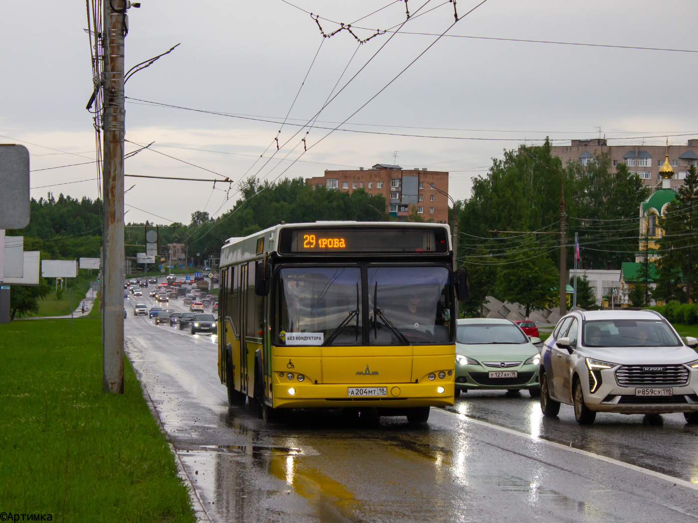 МАЗ-103.486 № А 204 МТ 18