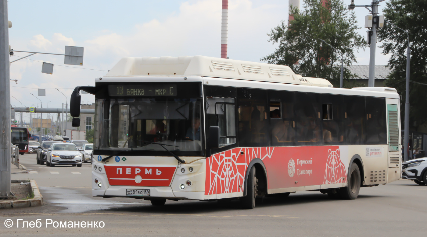 ЛиАЗ-5292.67 (CNG) № О 581 ВО 159