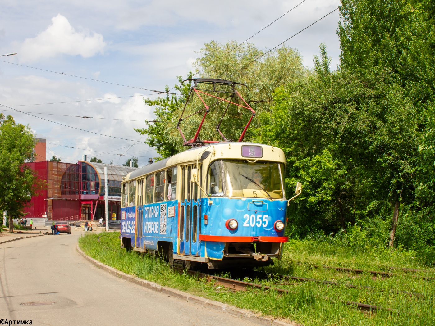Tatra T3SU № 2055