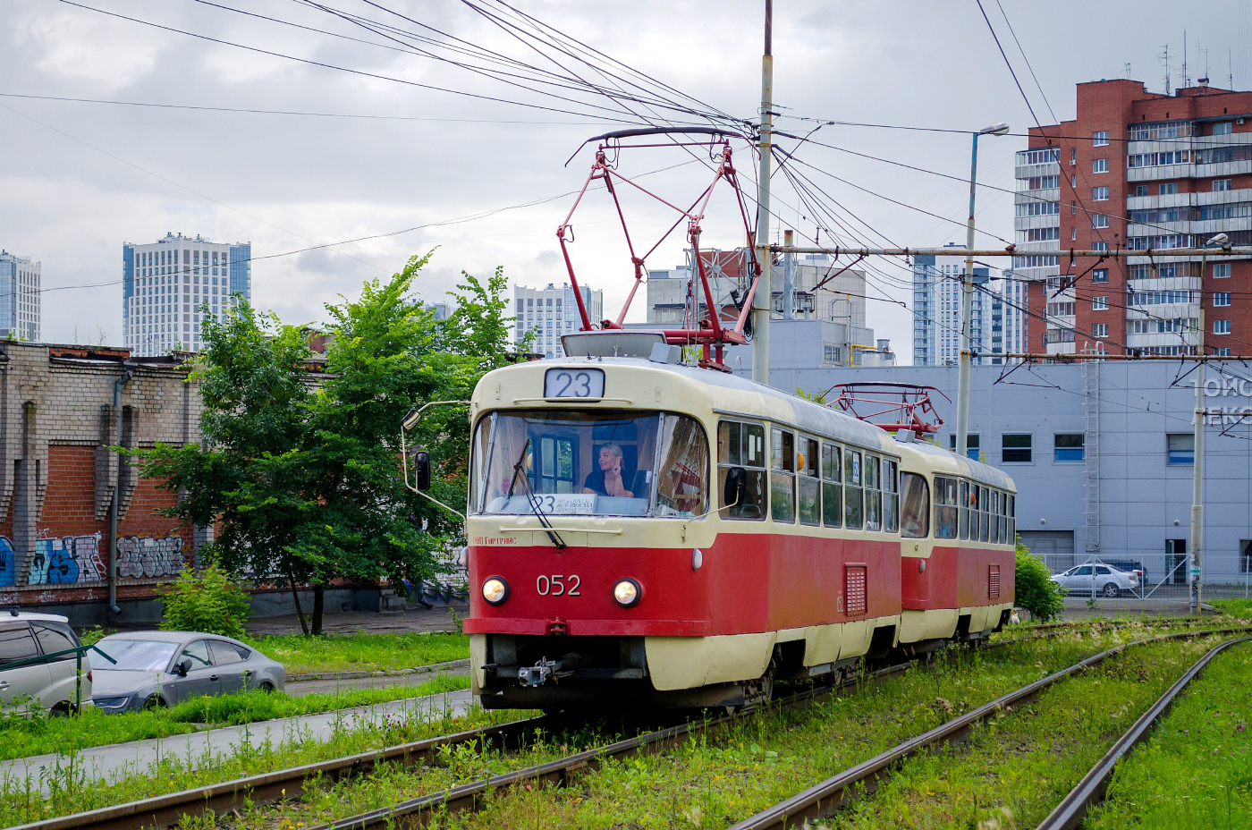Tatra T3SU № 052