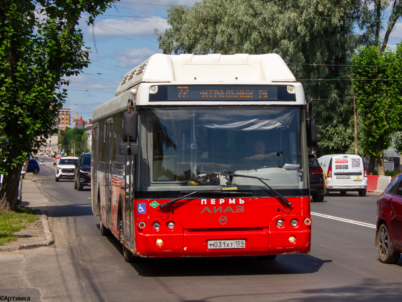 ЛиАЗ-5292.67 (CNG) № М 031 ХТ 159