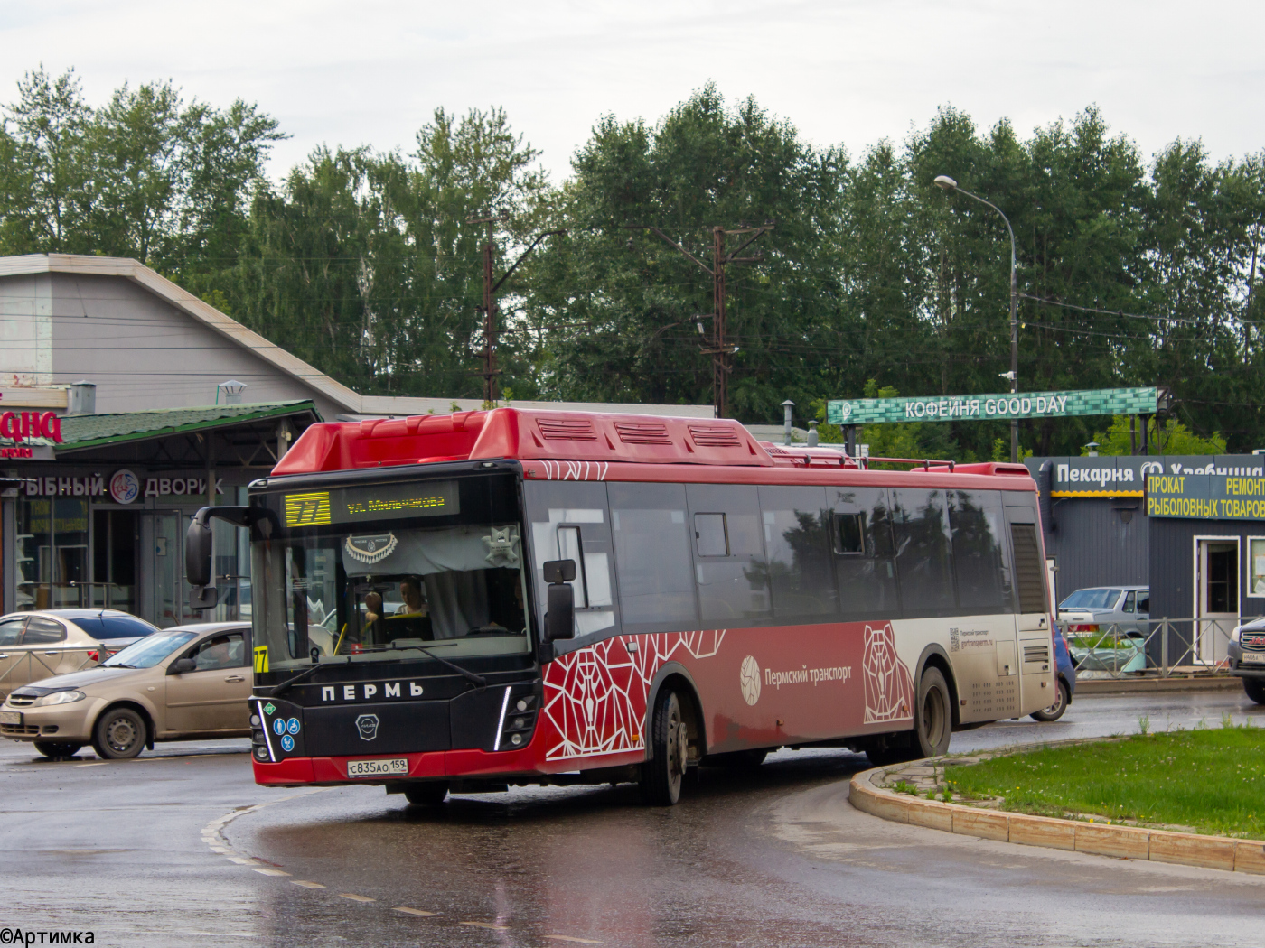 ЛиАЗ-5292.67 (CNG) № С 835 АО 159