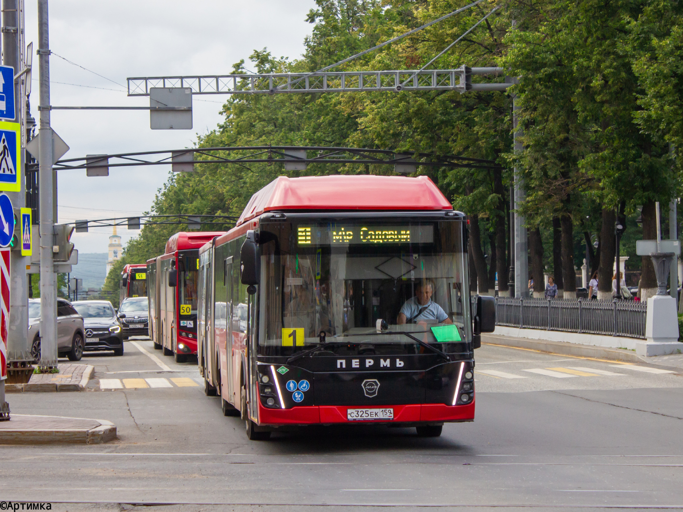 ЛиАЗ-6213.67 (CNG) № С 325 ЕК 159