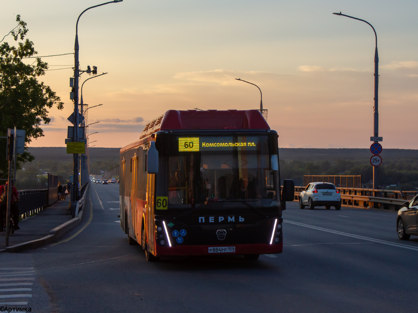 ЛиАЗ-5292.67 (CNG) № Р 884 РР 159