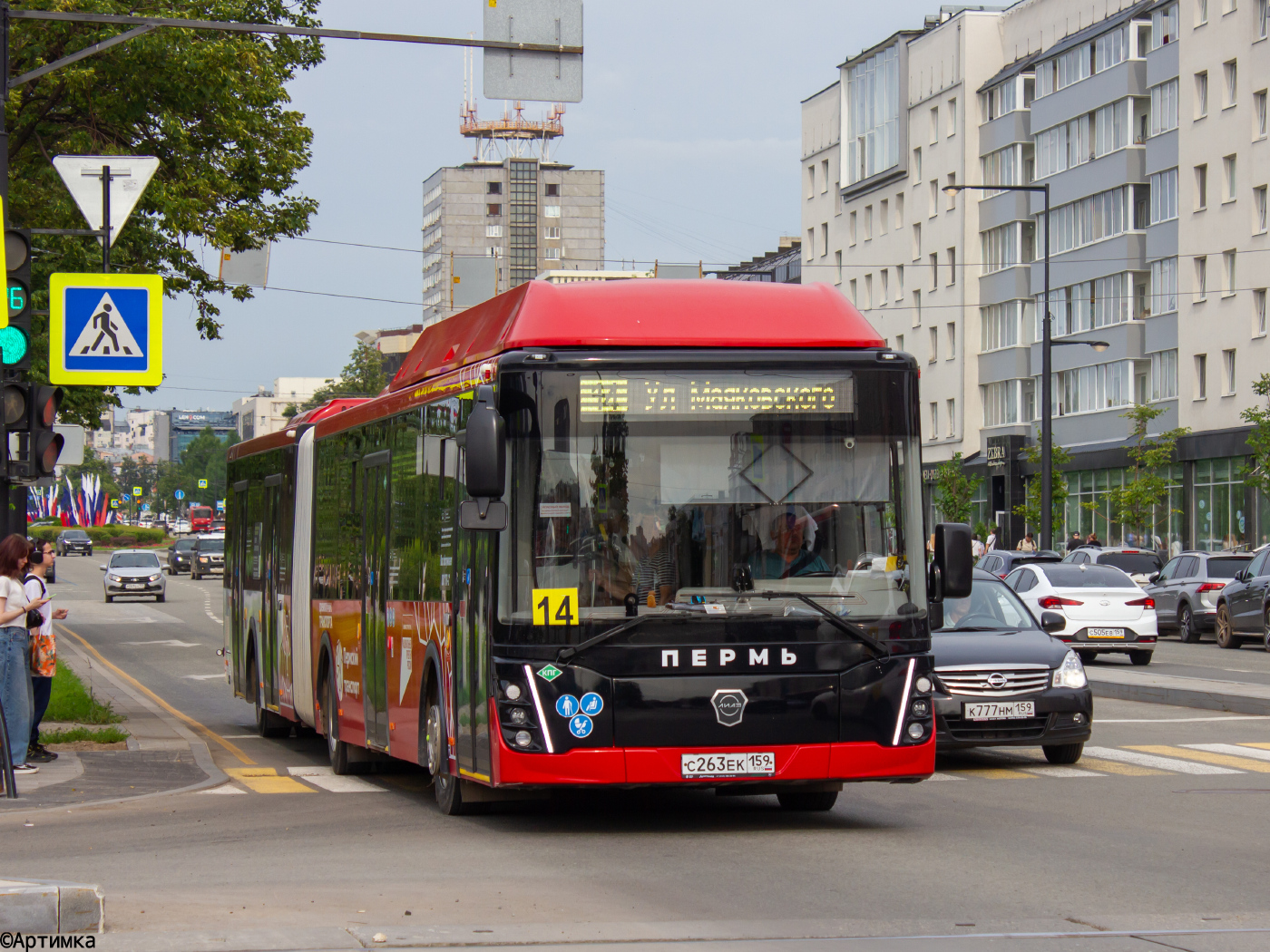 ЛиАЗ-6213.67 (CNG) № С 263 ЕК 159
