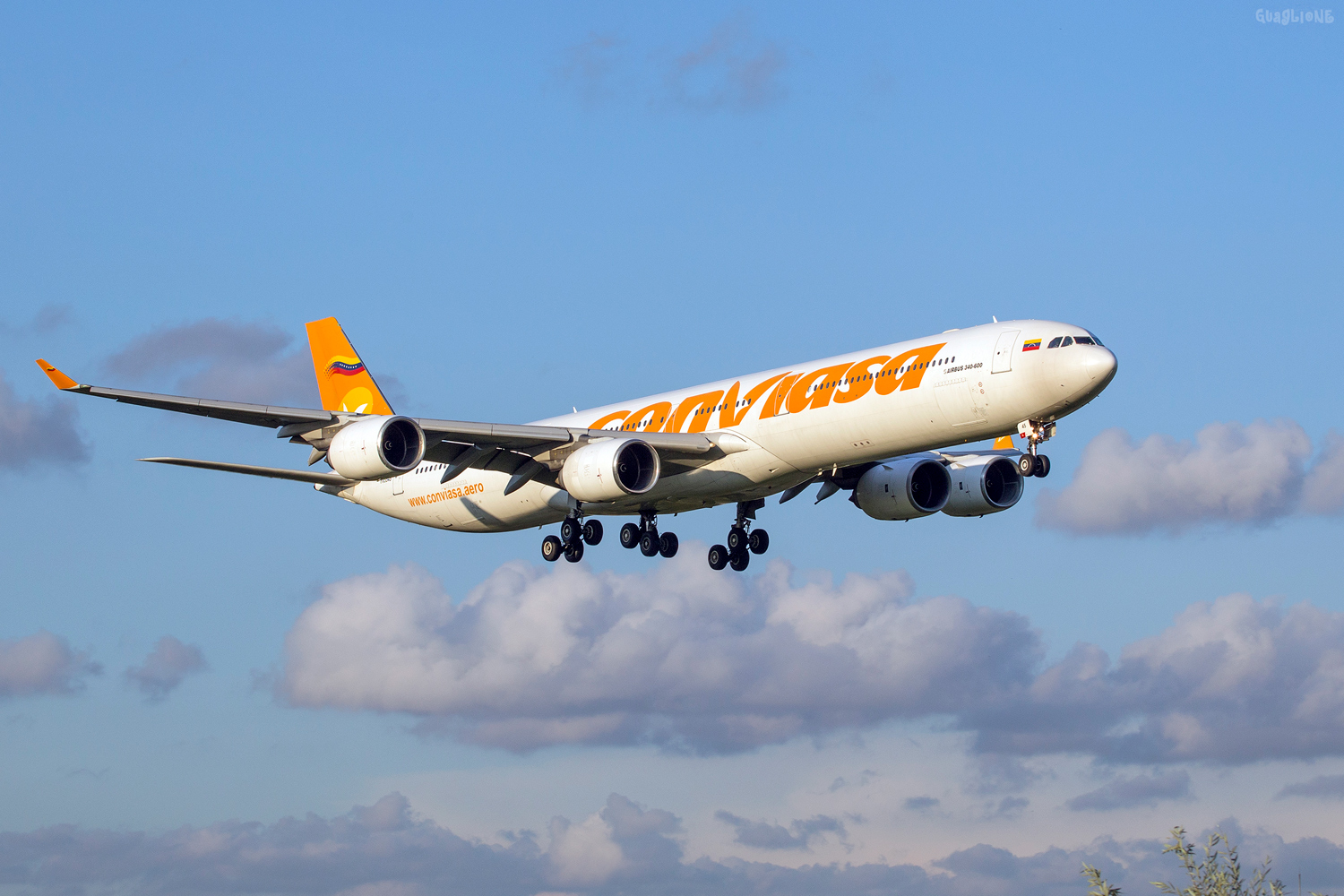 Airbus A340-642 YV3545