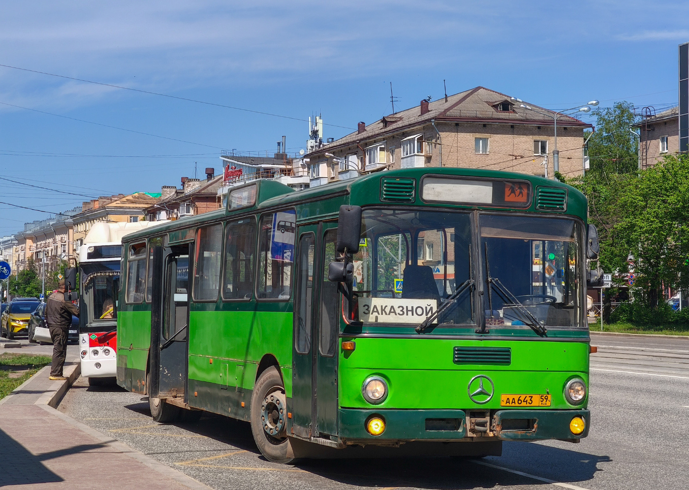 ЛиАЗ-5292.67 (CNG) № М 059 ХТ 159; Mercedes-Benz O305  № АА 643 59