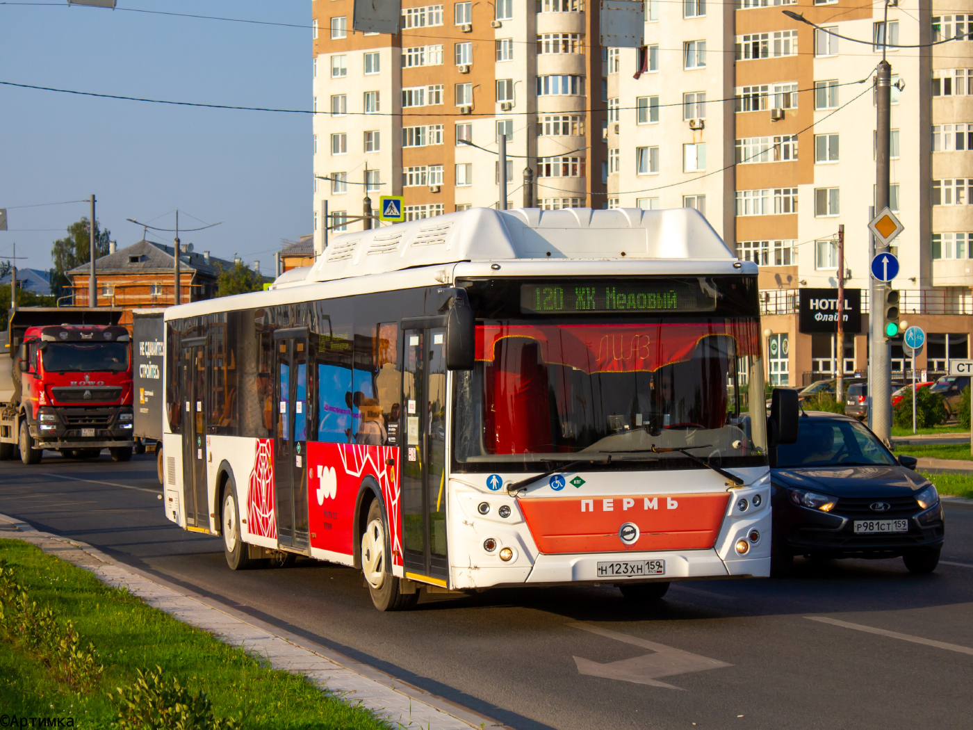 ЛиАЗ-5292.67 (CNG) № Н 123 ХН 159