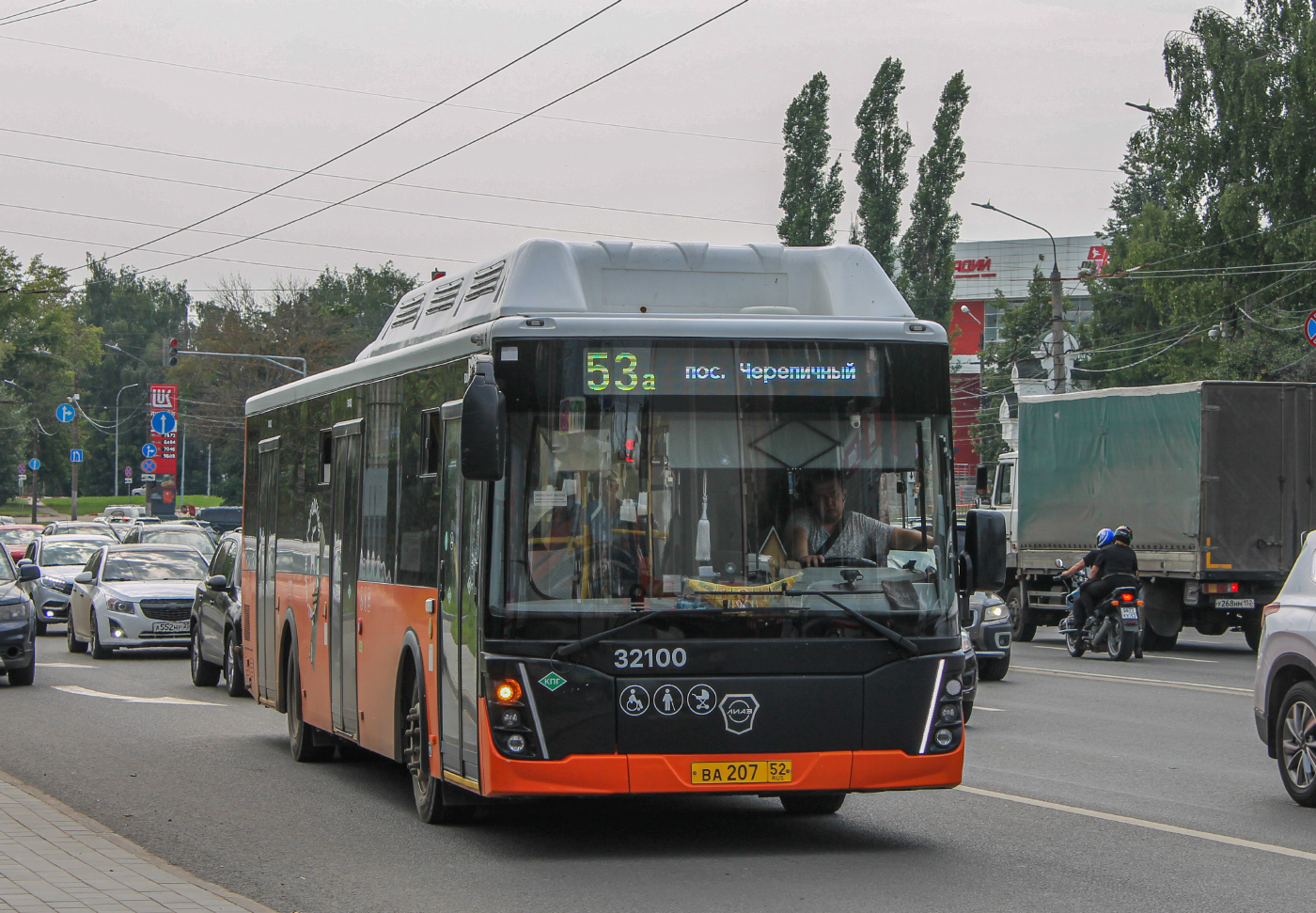 ЛиАЗ-5292.67 (CNG) №ВА207 52