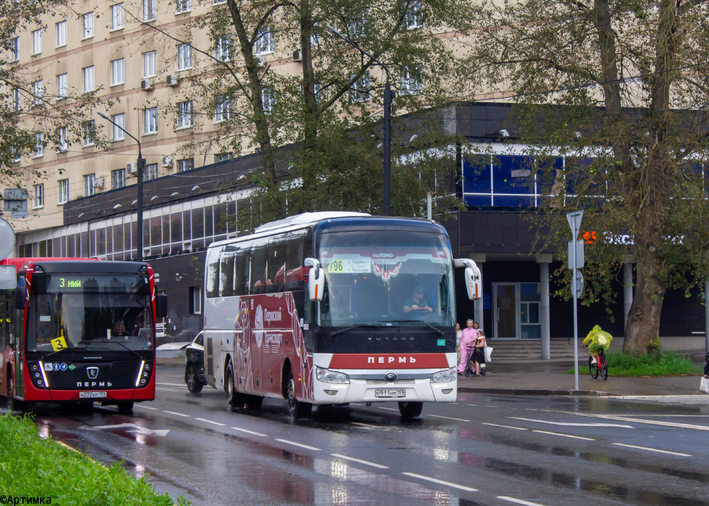 Yutong ZK6119HG № О 911 НМ 159; НефАЗ-5299-40-57 (CNG) № Н 272 ХР 159