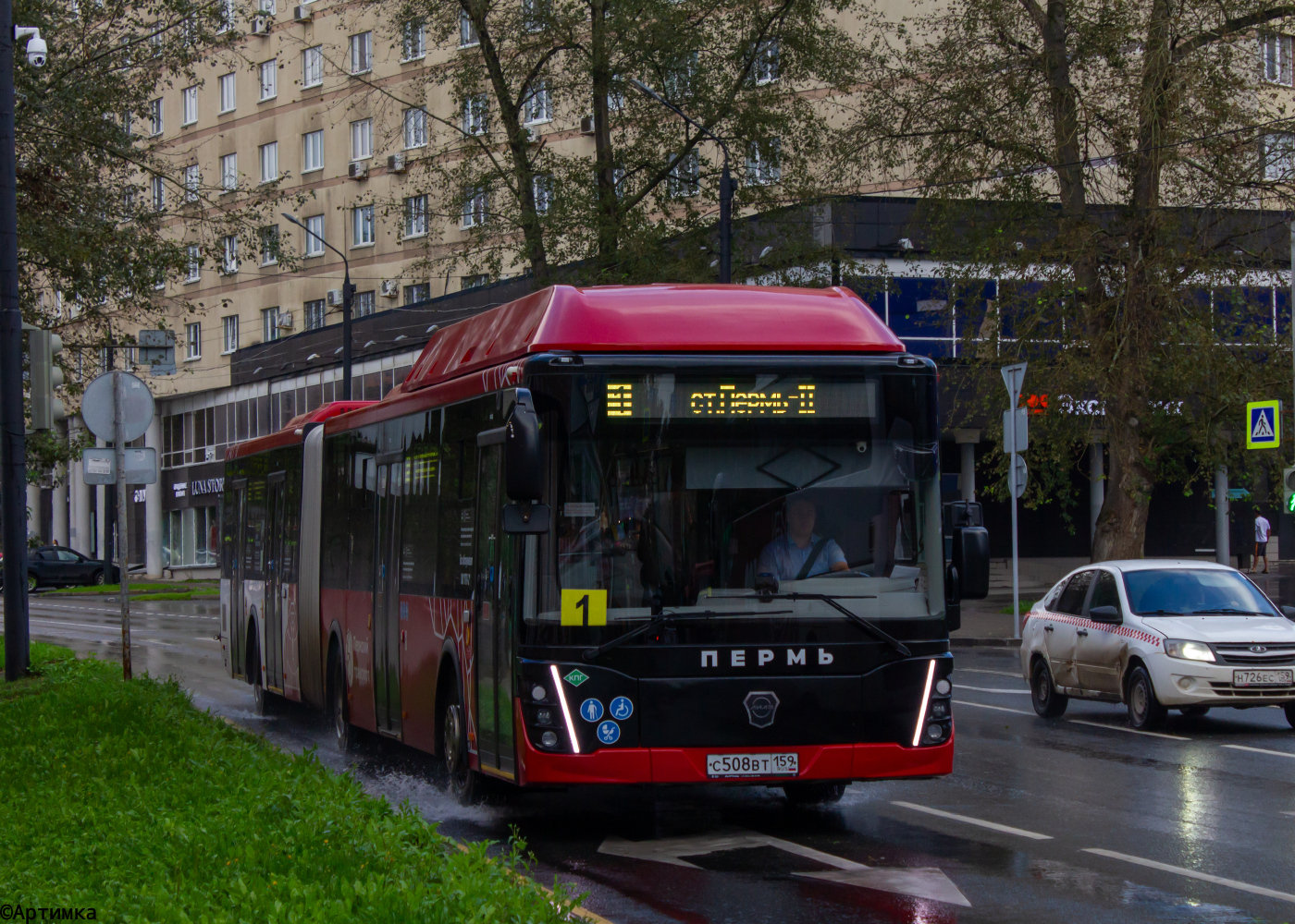 ЛиАЗ-6213.67 (CNG) № С 508 ВТ 159