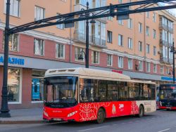 Volgabus-5270.G2 (CNG) № М 025 РУ 159; НефАЗ-5299-40-57 (CNG) № Т 158 ЕС 159