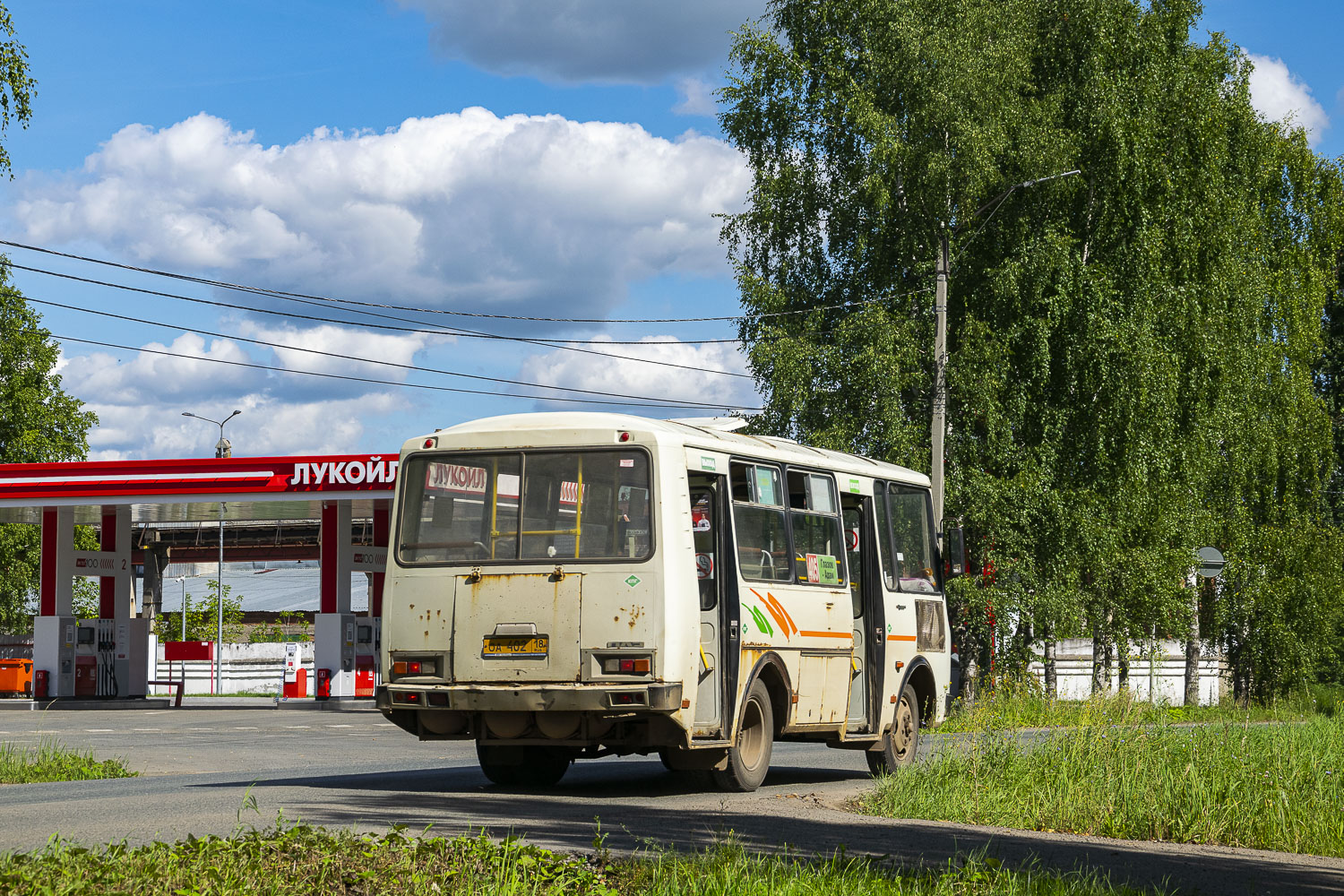 ПАЗ-32054  № ОА 402 18