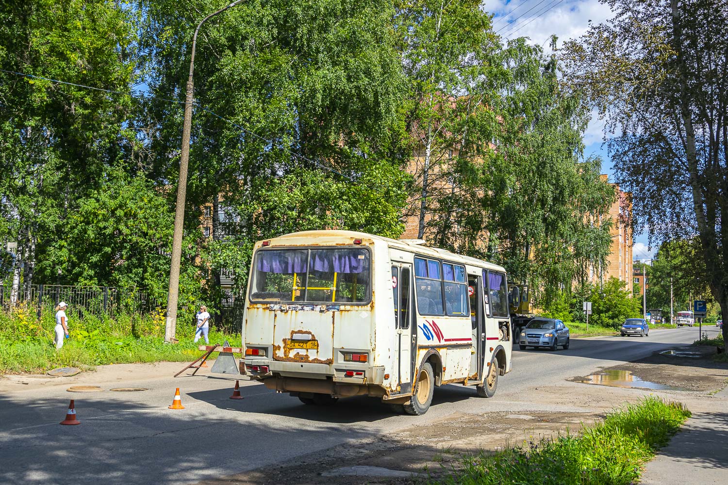 ПАЗ-32054  № ОА 421 18