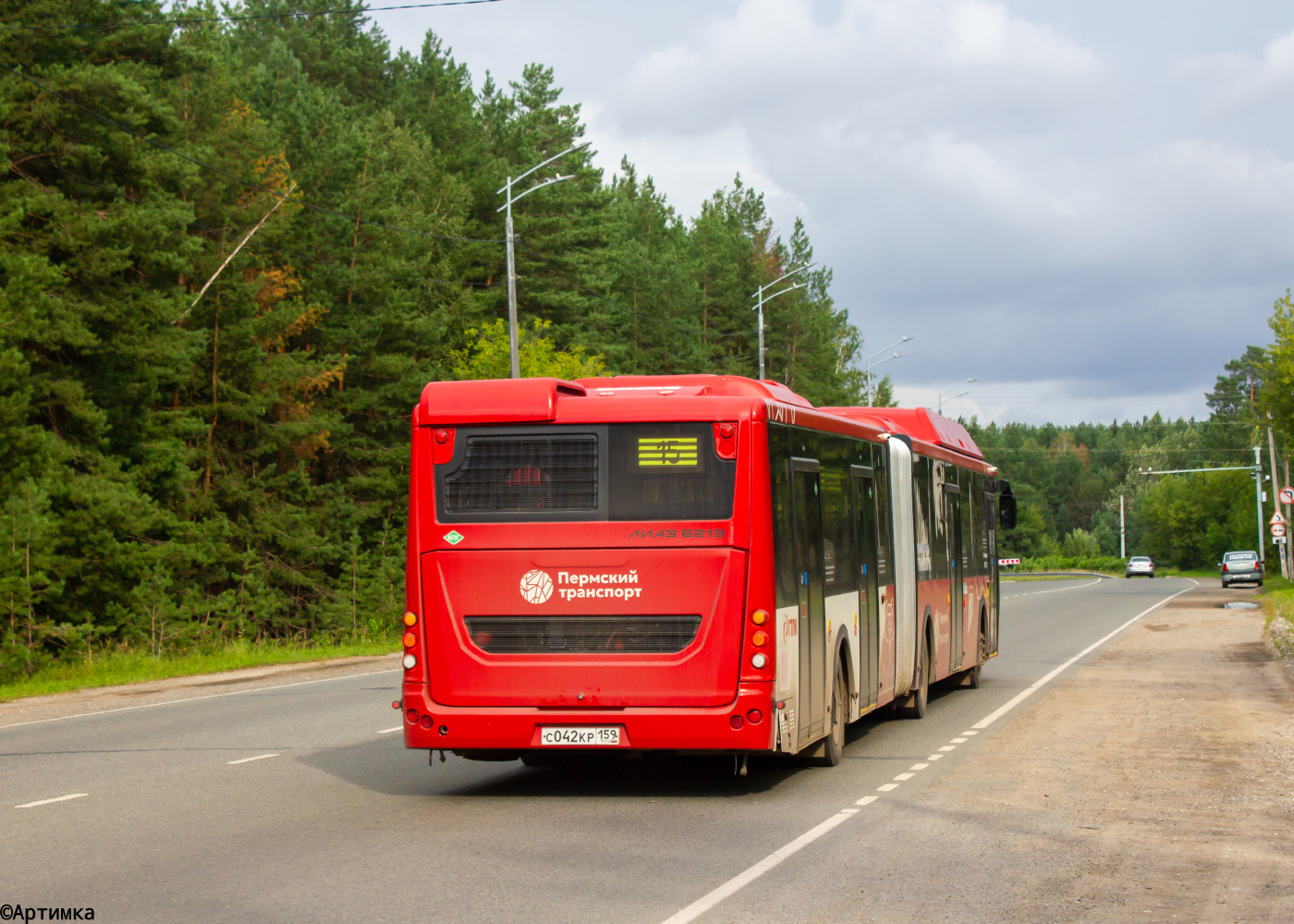 ЛиАЗ-6213.67 (CNG) № С 042 КР 159