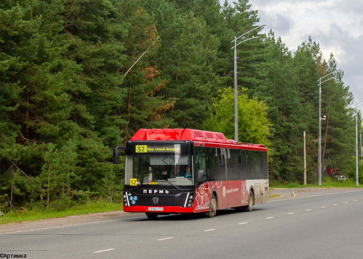 ЛиАЗ-5292.67 (CNG) № Р 516 УТ 159