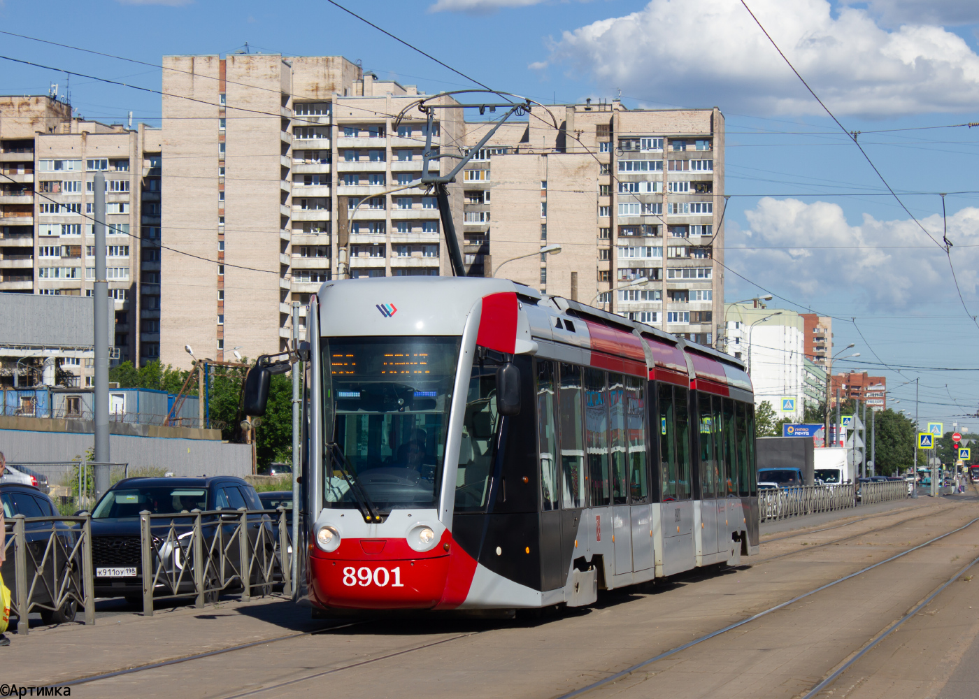 71-801 (Alstom Citadis 301 CIS) № 8901