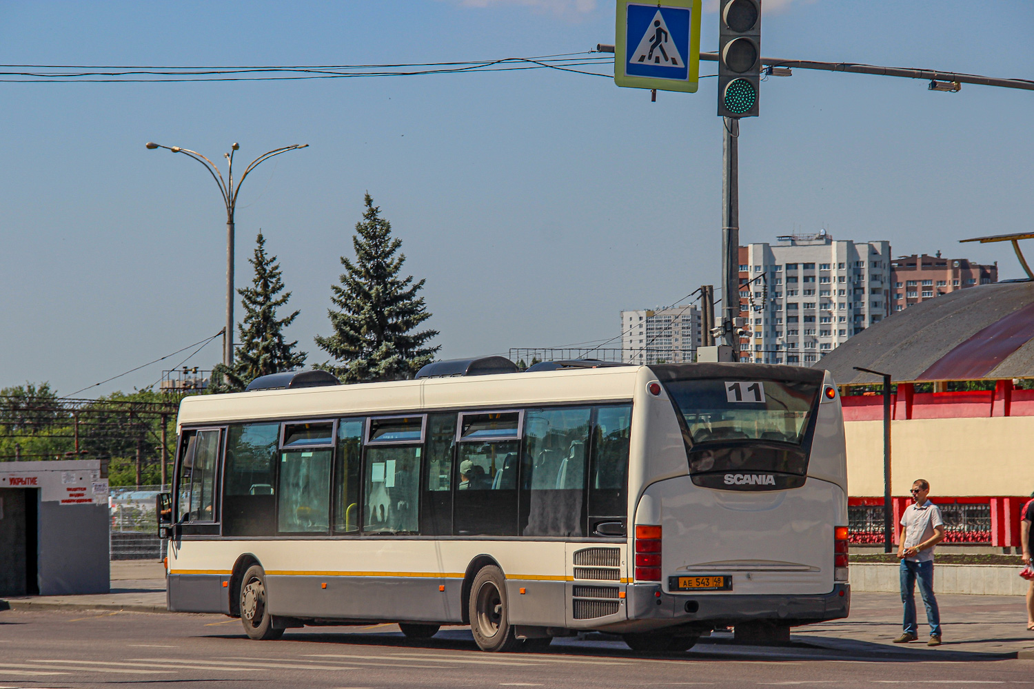Scania OmniLink I (Скания-Питер) № АЕ 543 48