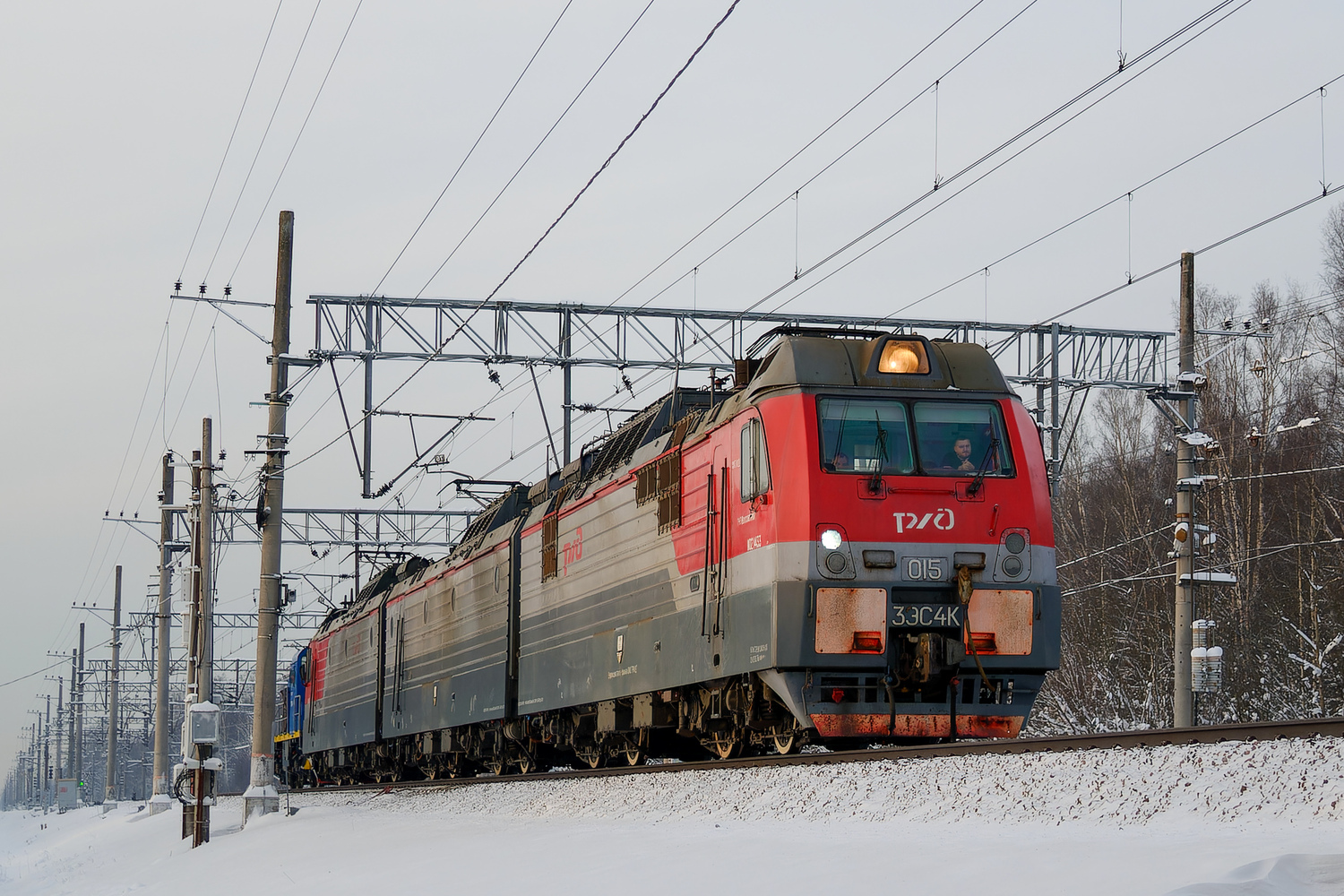 ТГМ4-881; 3ЭС4К-015