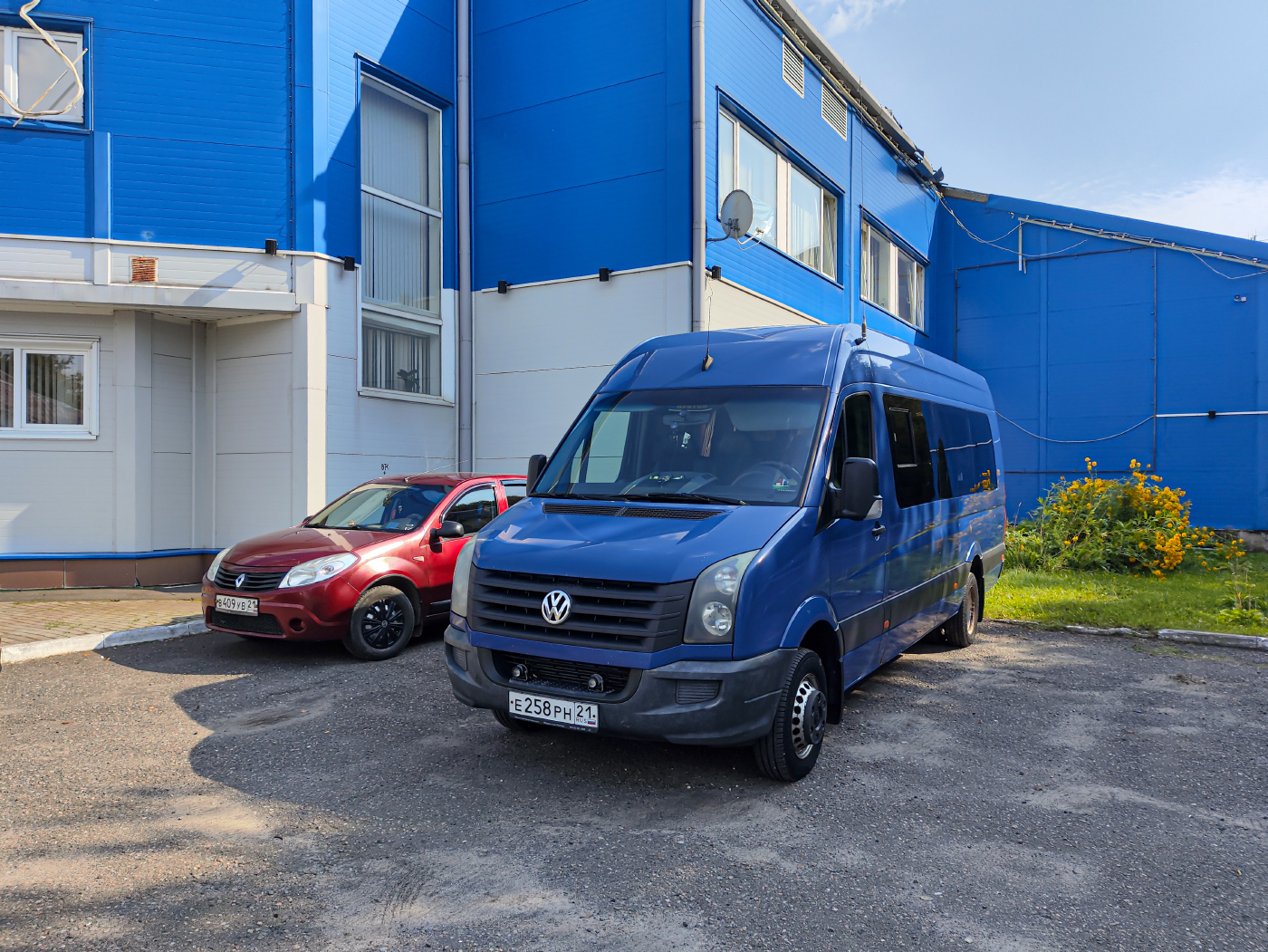 Луидор-223700 (Volkswagen Crafter) № Е 258 РН 21