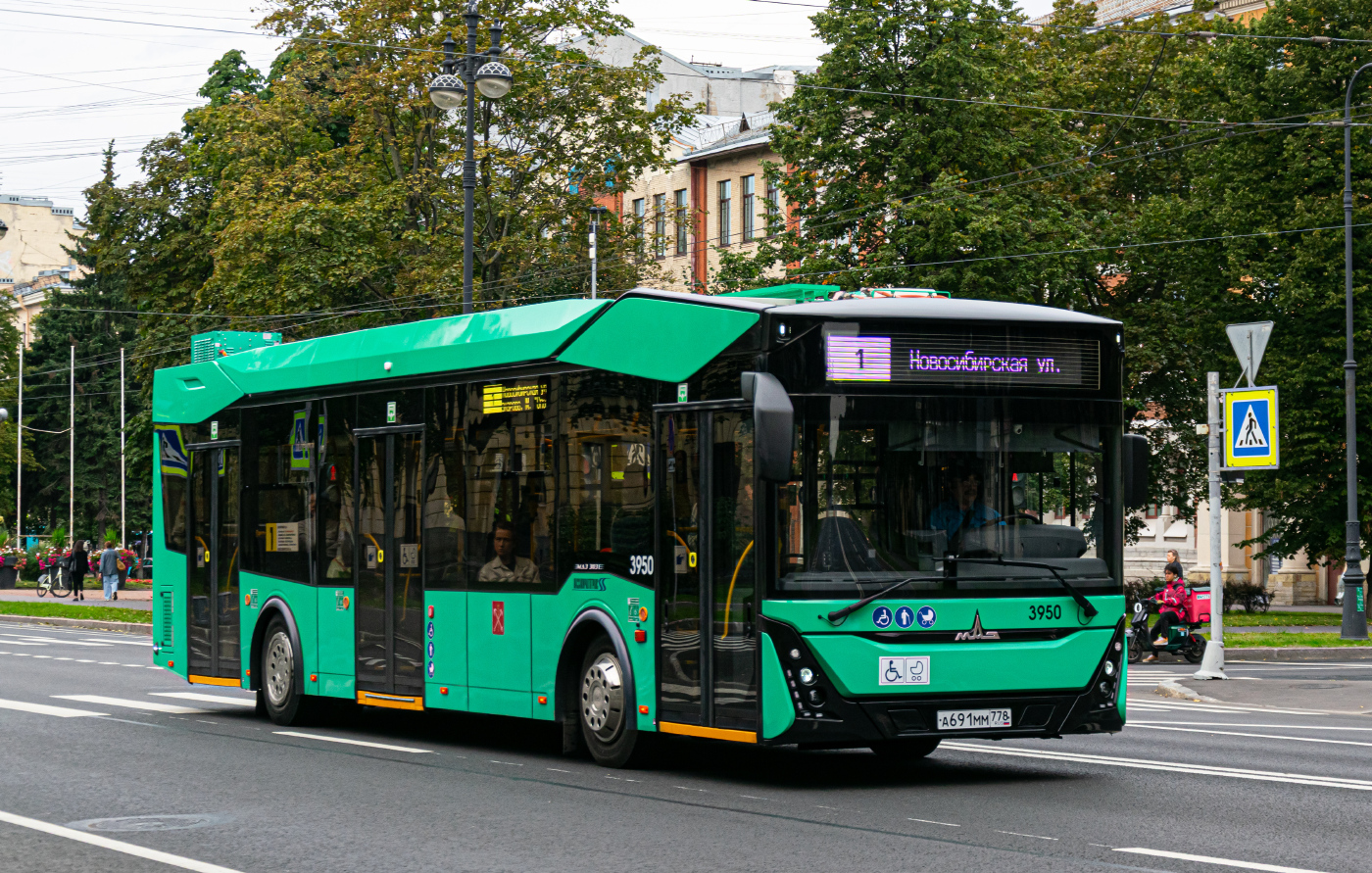 МАЗ-303Е  № 3950