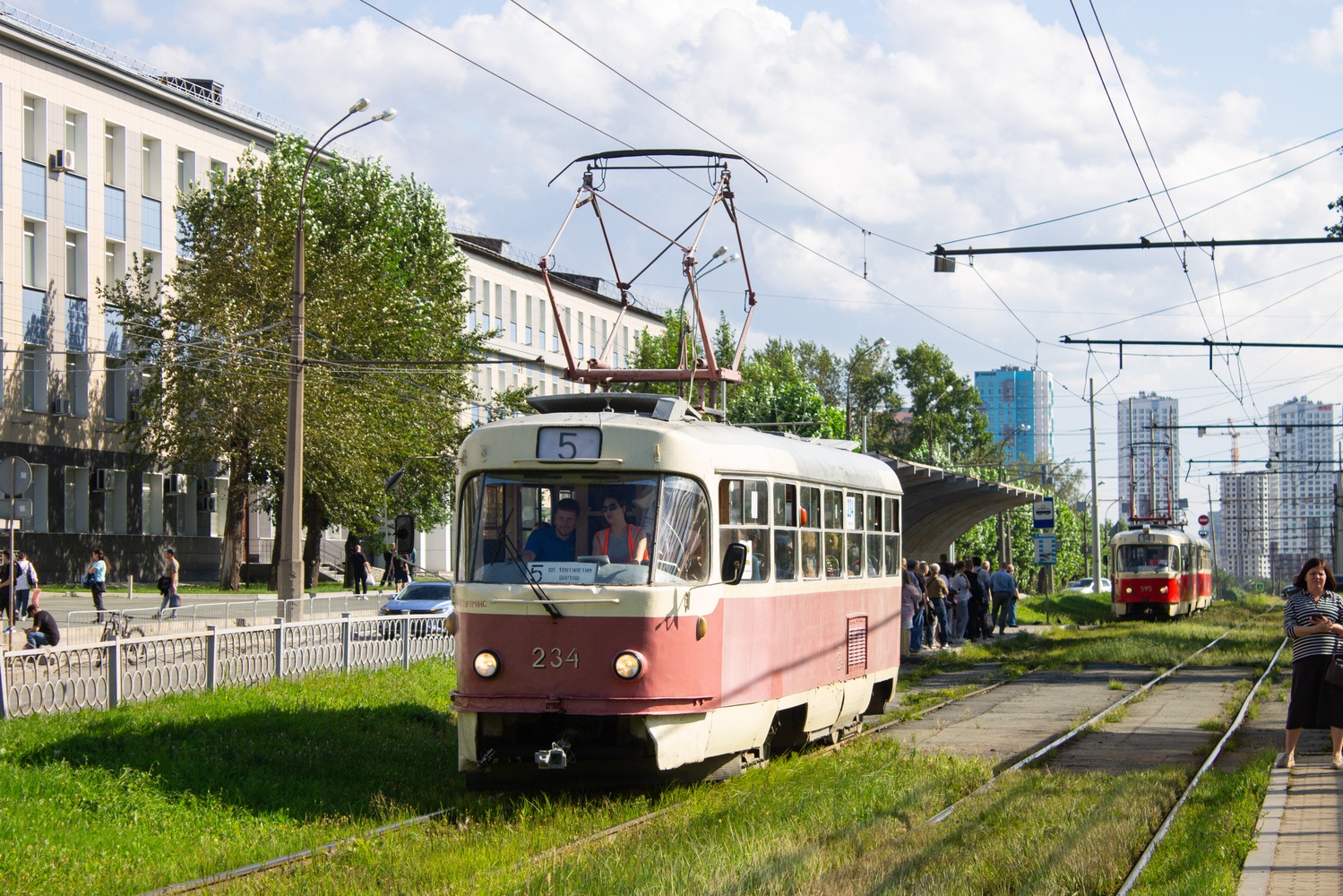 Tatra T3SU №234; Tatra T3SU №595+596