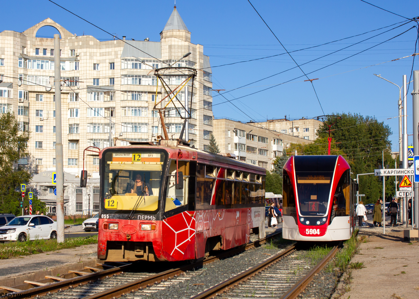71-619К № 055; 71-911ЕМ "Львенок" № 5904