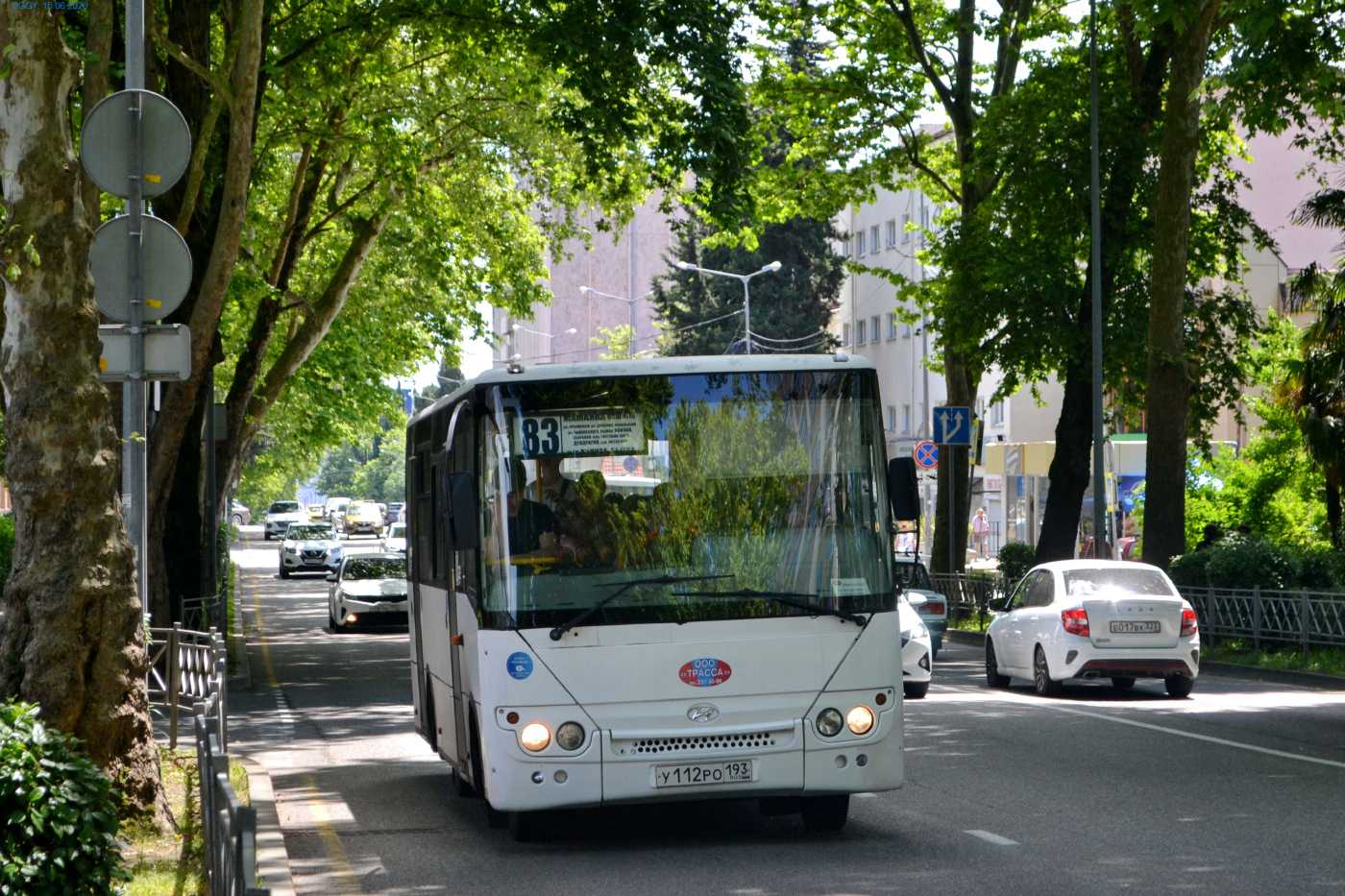 Hyundai County Kuzbas HDU2 № У 112 РО 193