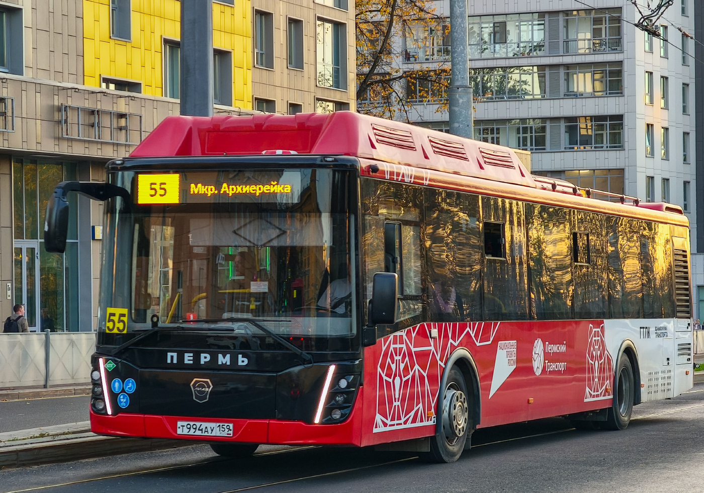 ЛиАЗ-5292.67 (CNG) № Т 994 АУ 159