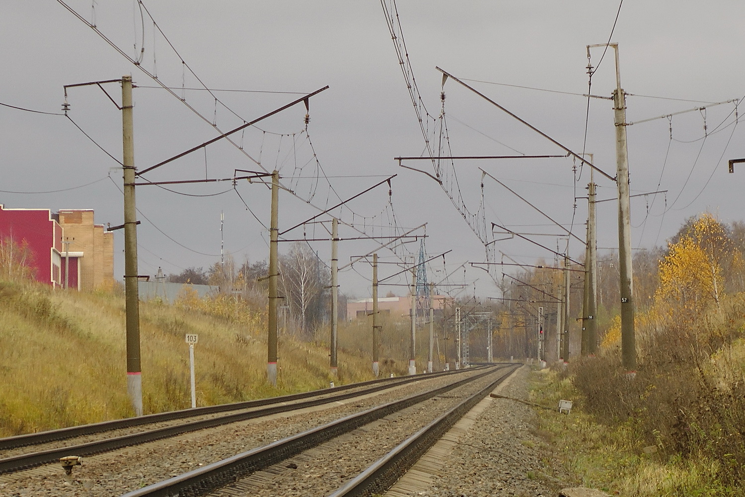 Московская железная дорога — Перегоны