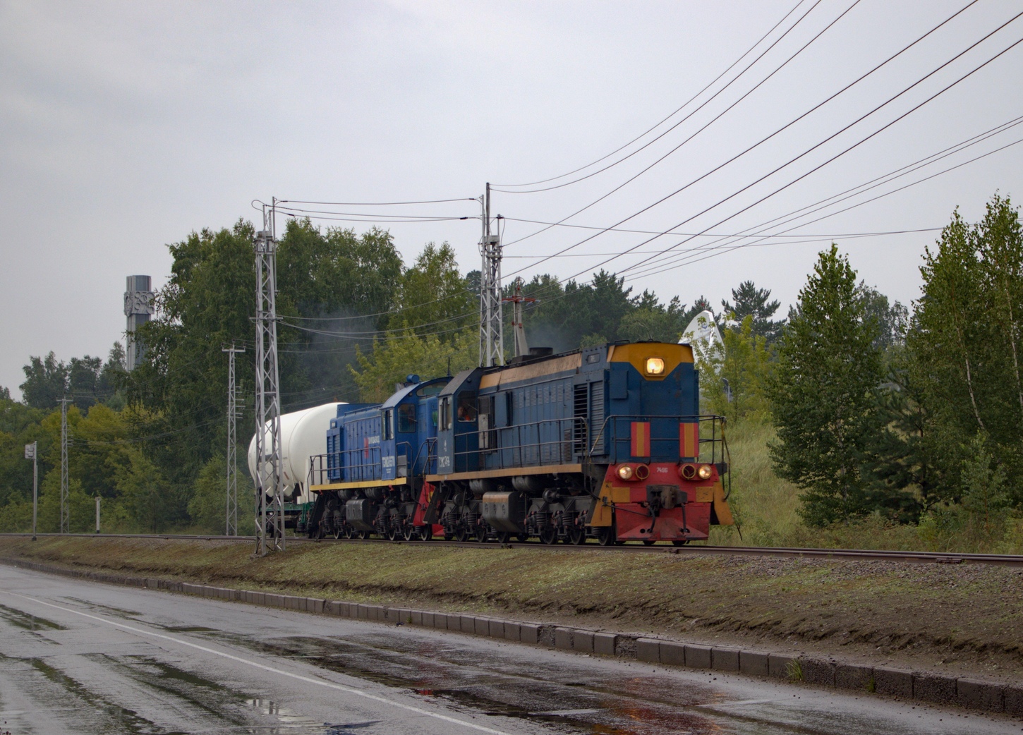 ТЭМ2-7496; ТЭМ2-5570