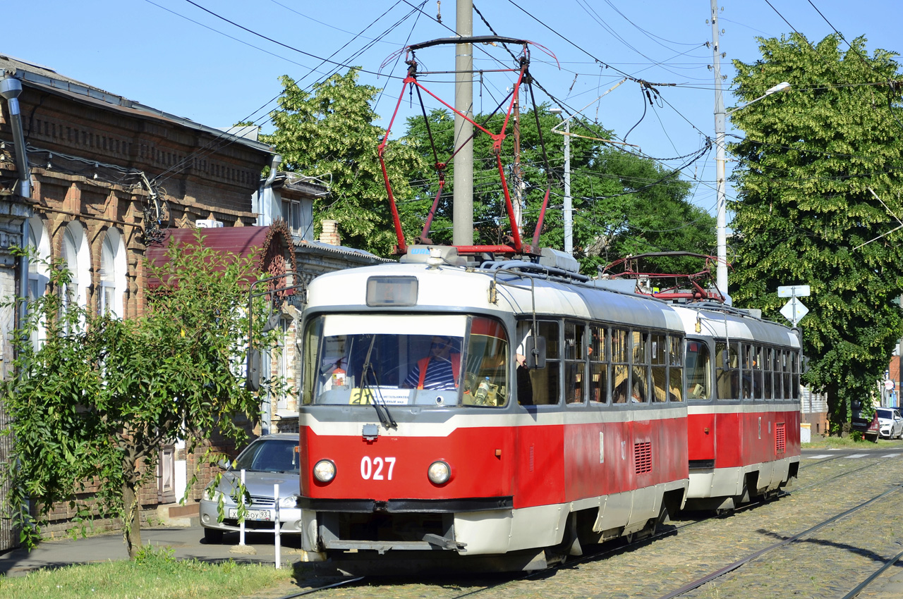 Tatra T3SU № 027