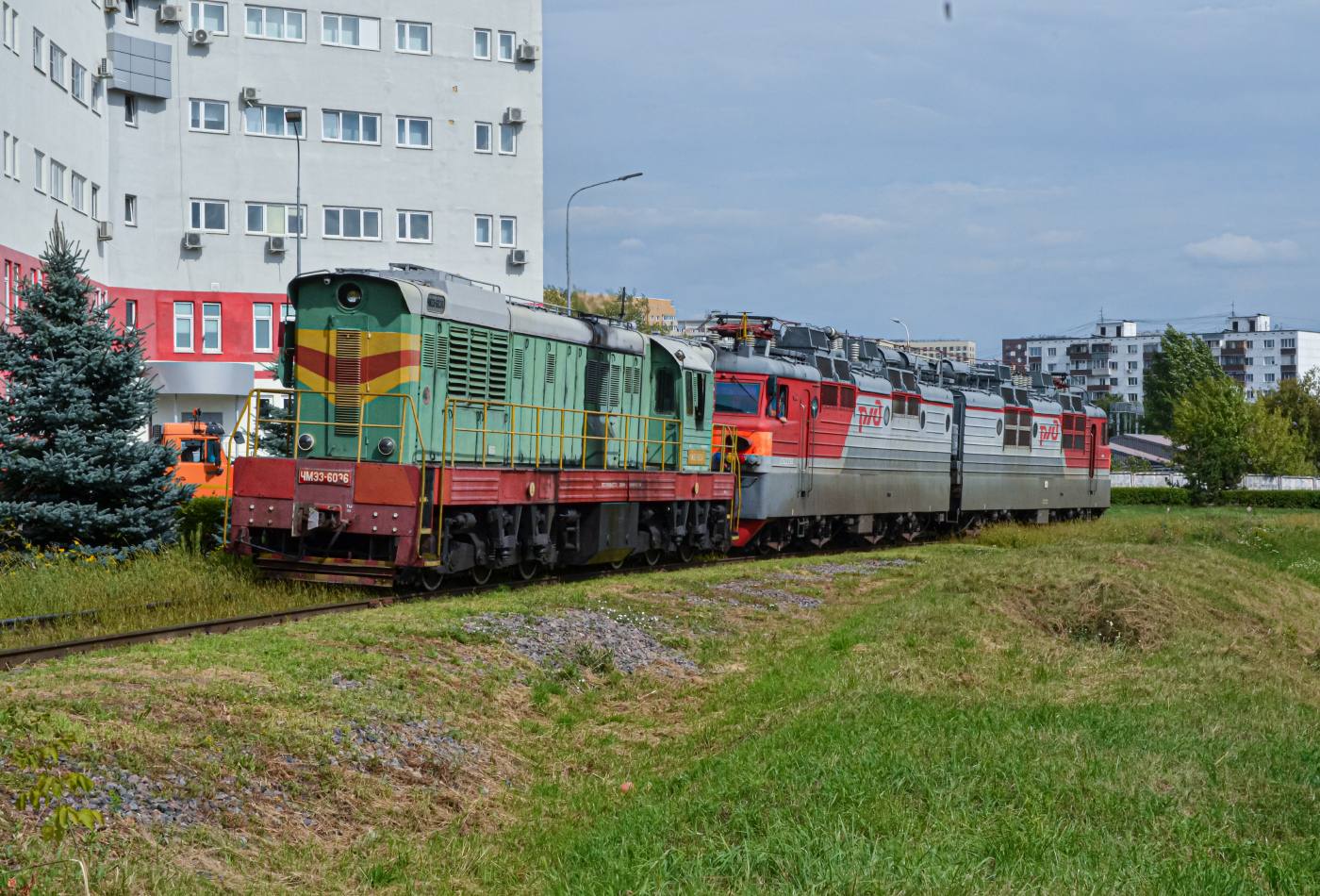 ЧМЭ3-6036; ВЛ80С-1114