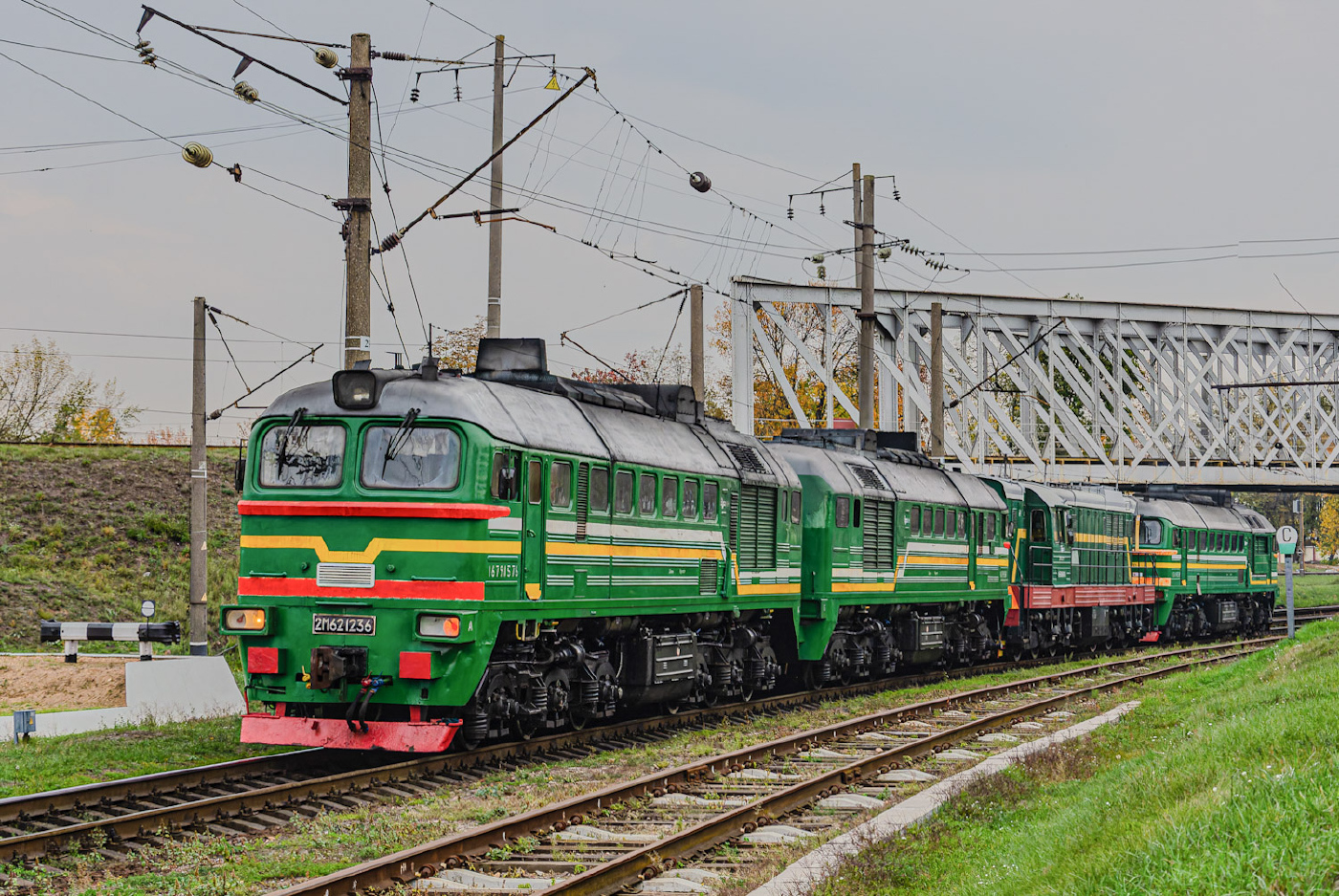 2М62-1236; ЧМЭ3-3968; М62К-9562