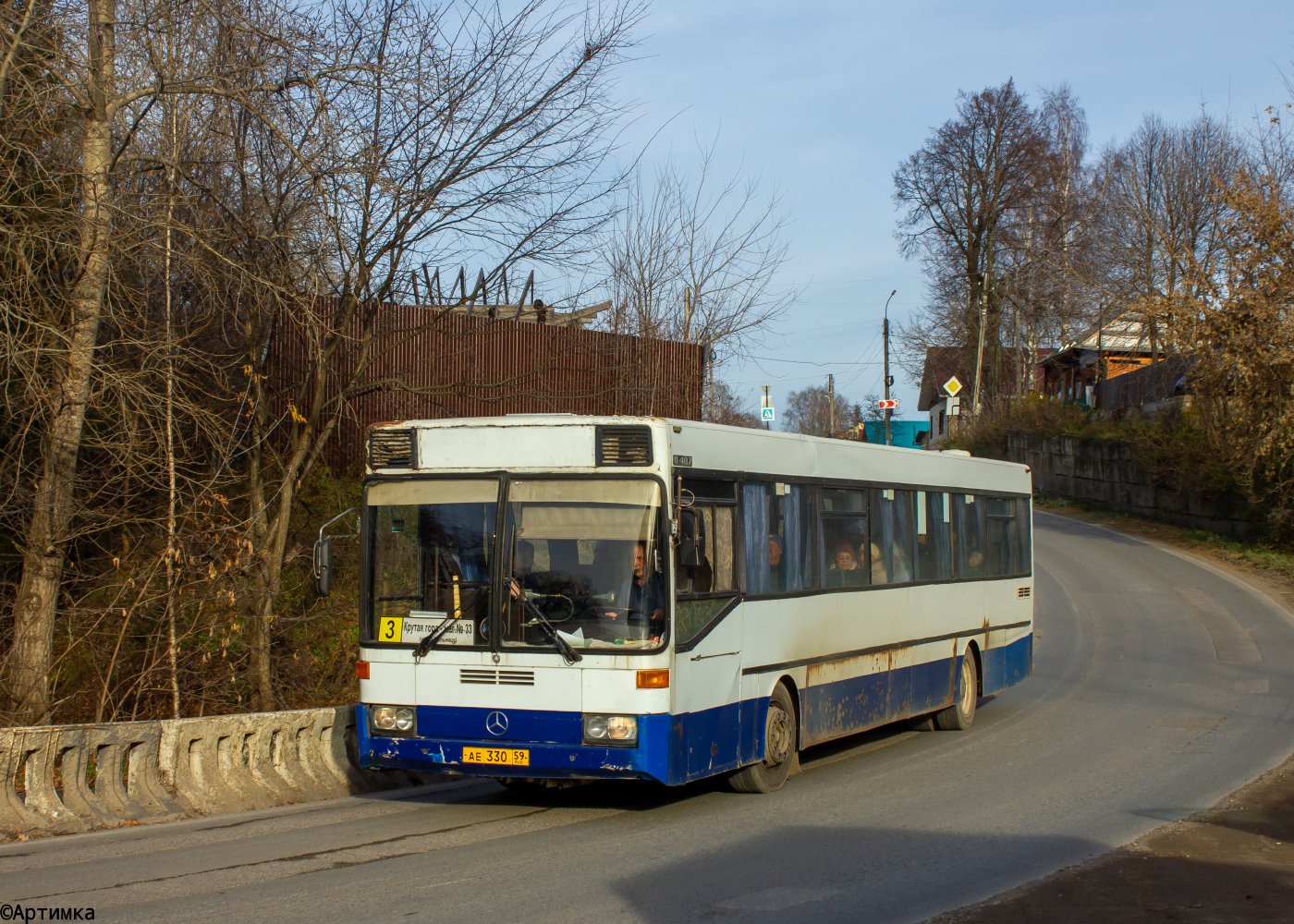 Mersedes-Benz O407 № АЕ 330 59